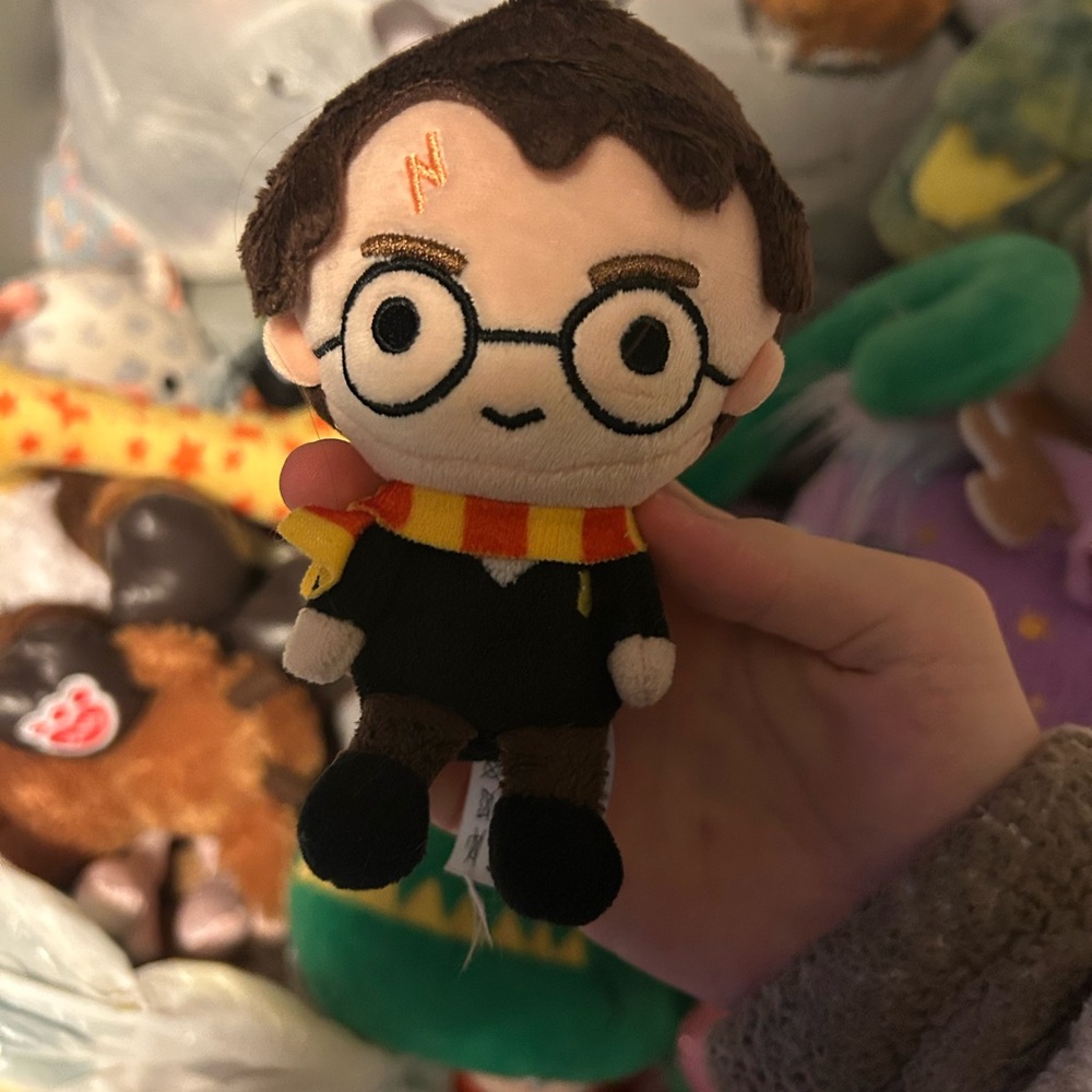 Harry Potter Wizard Plush Toy with Scarf
